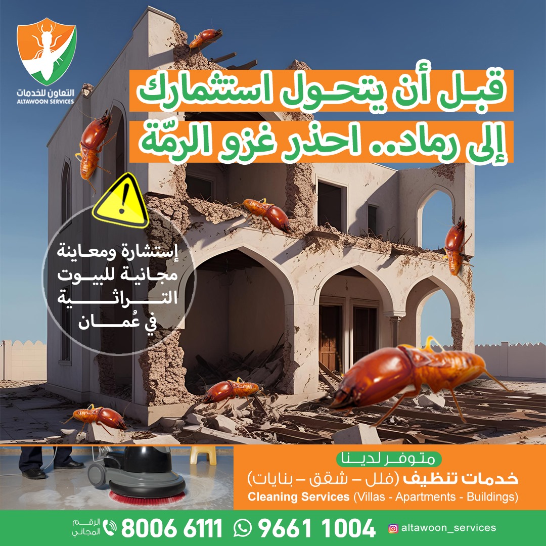 أهم الأسباب التي تؤدي إلى ظهور الرمة داخل المنازل
