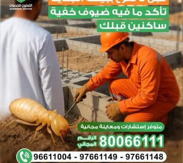 شروط بلدية مسقط لعقود مكافحة الحشرات